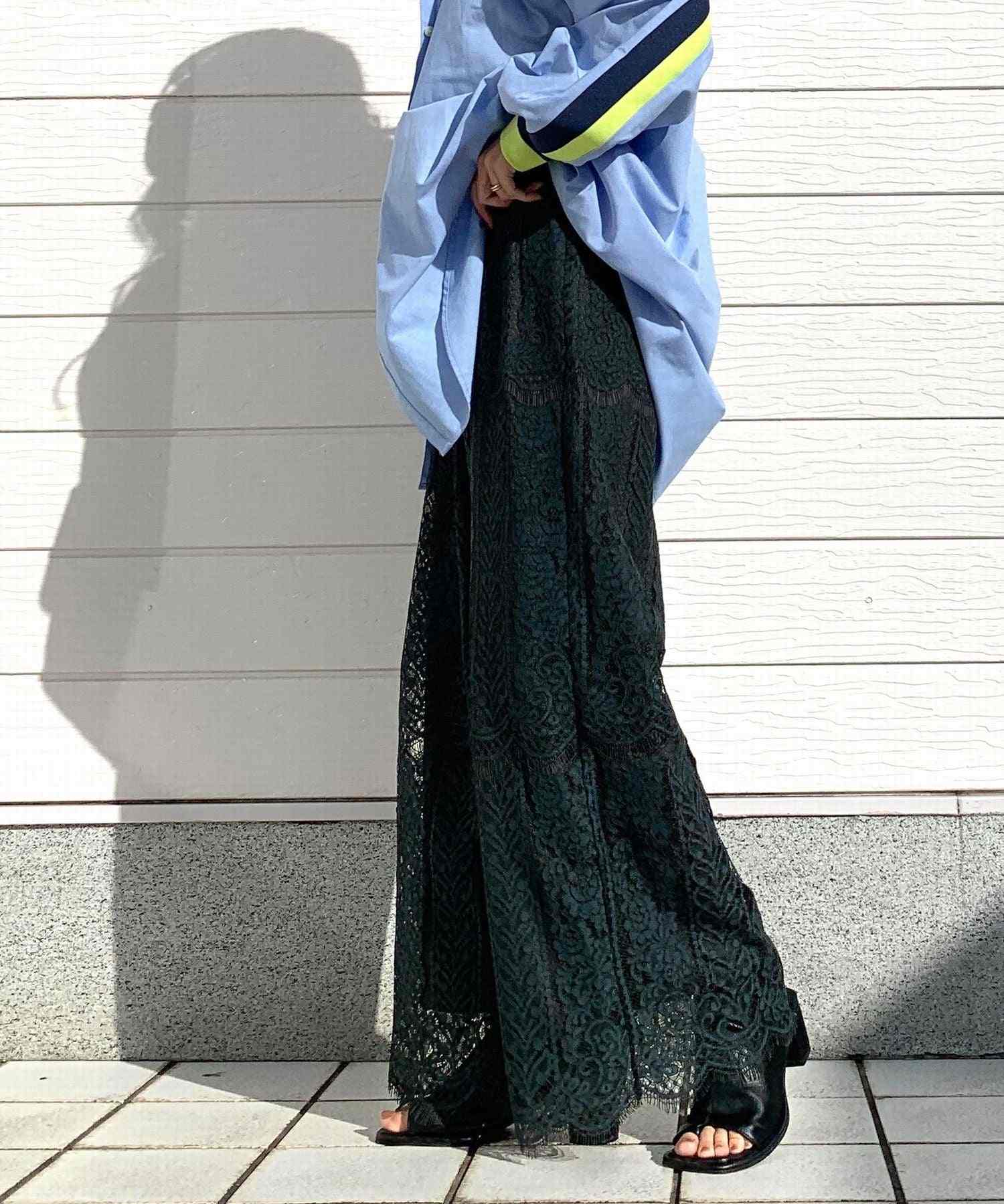 Q Scalar Race Wide Pants