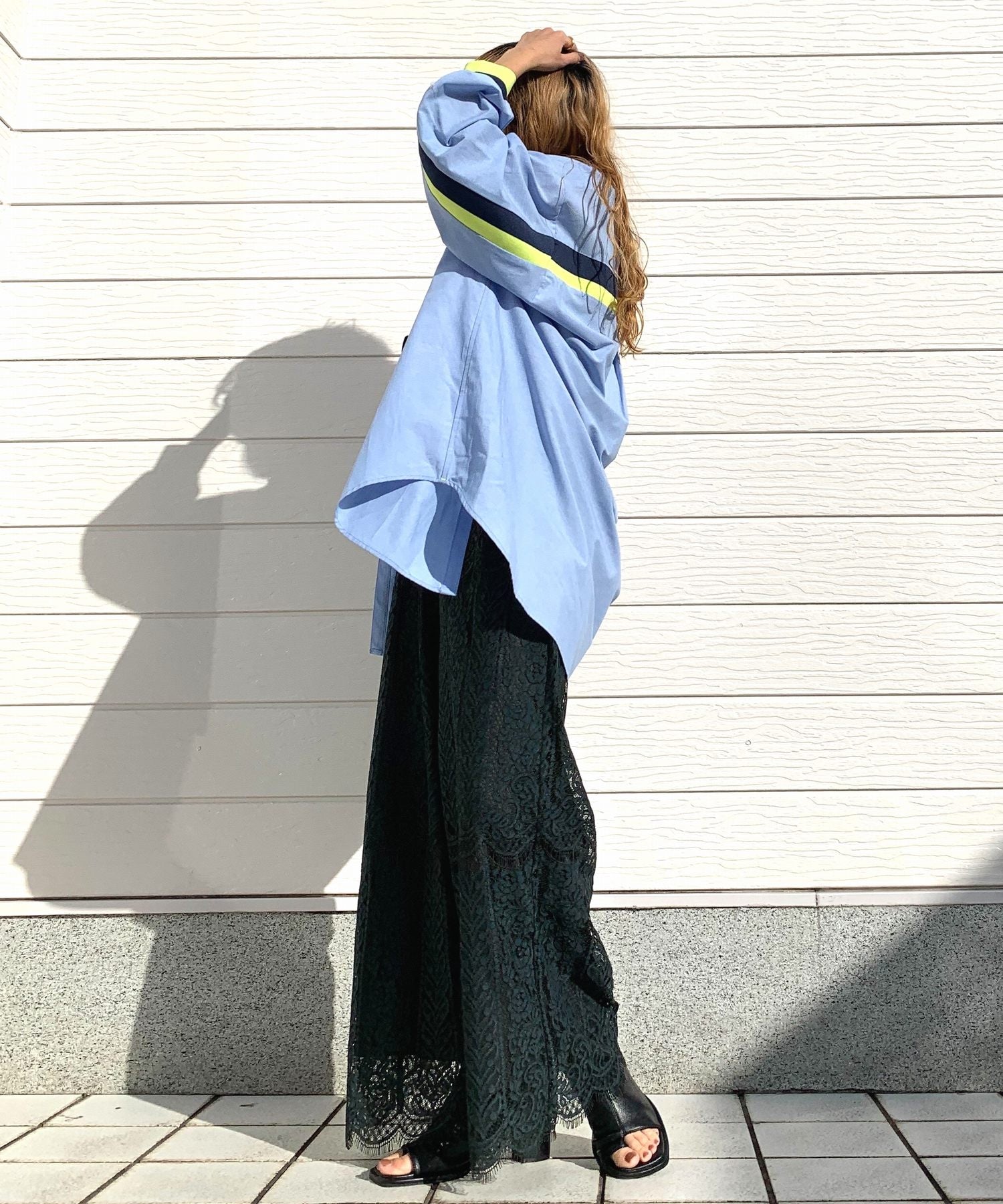 Q Scalar Race Wide Pants