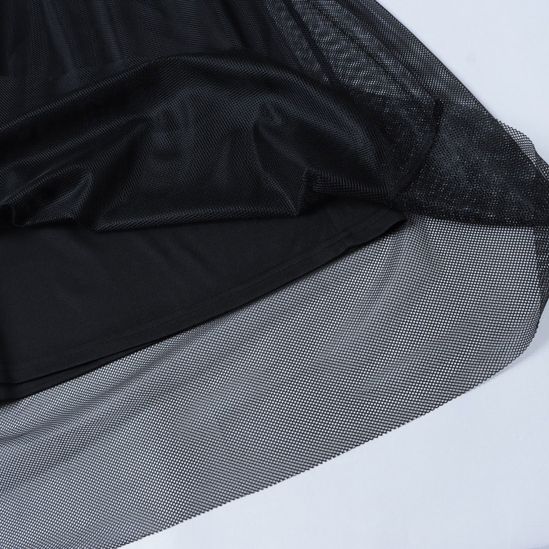 キュー Q メッシュドッキングスカート （ブラック） ブラック