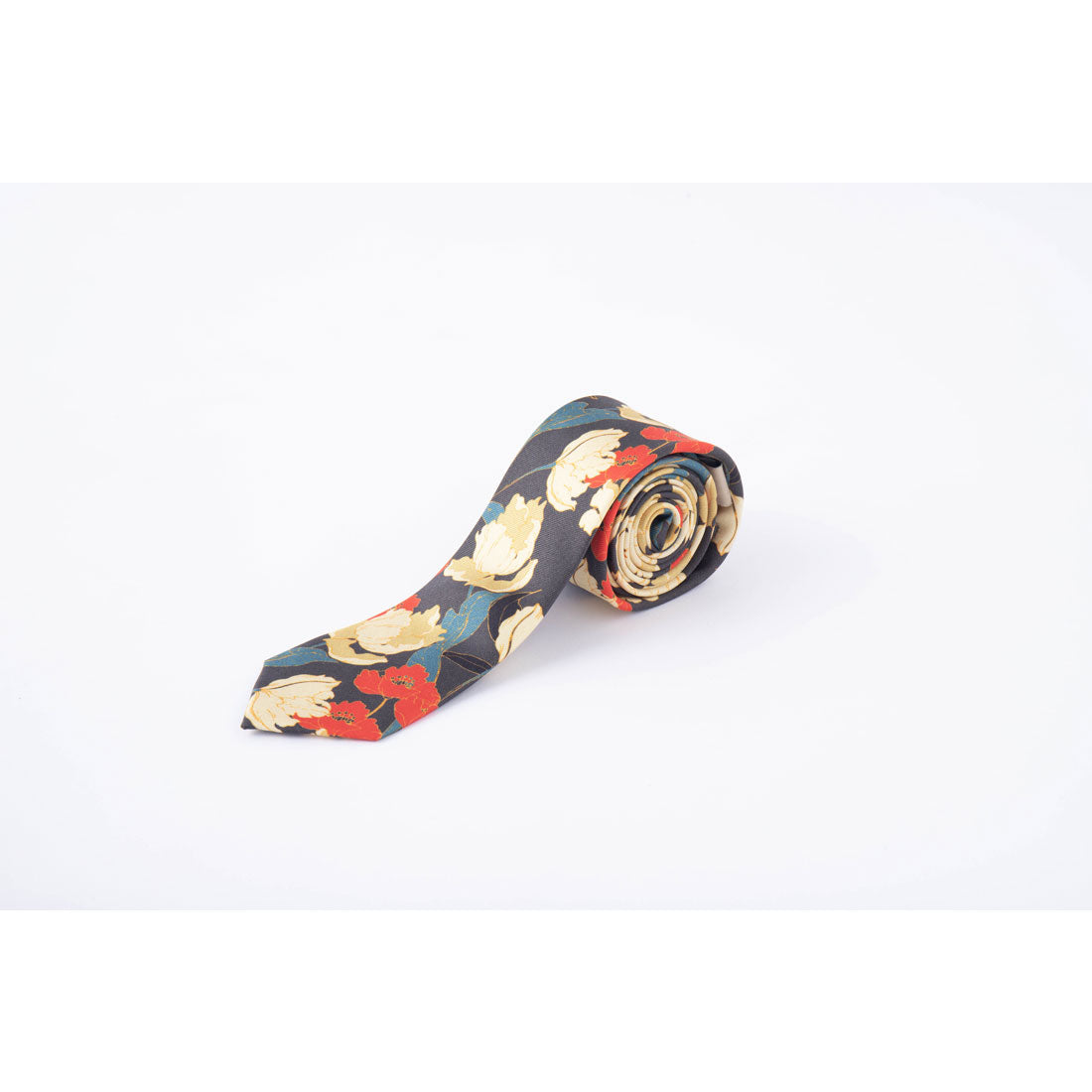 Quit Running Floral Silk Tie