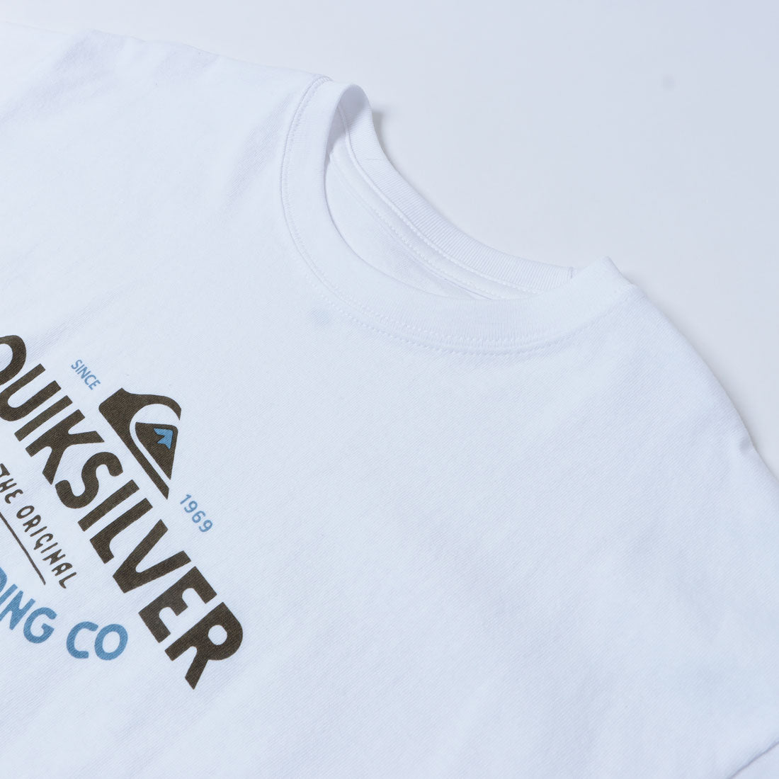 クイックシルバー QUIKSILVER TYPED OUT ST YOUTH 半袖Tシャツ （ホワイト） ホワイト