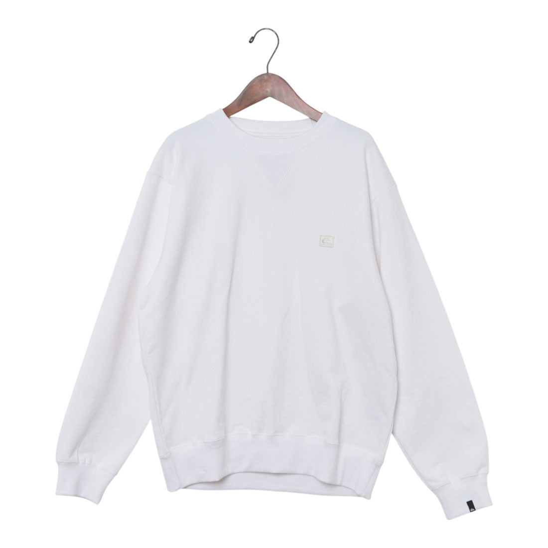 クイックシルバー QUIKSILVER QS LOGO SWEAT CREW （WHT） WHT