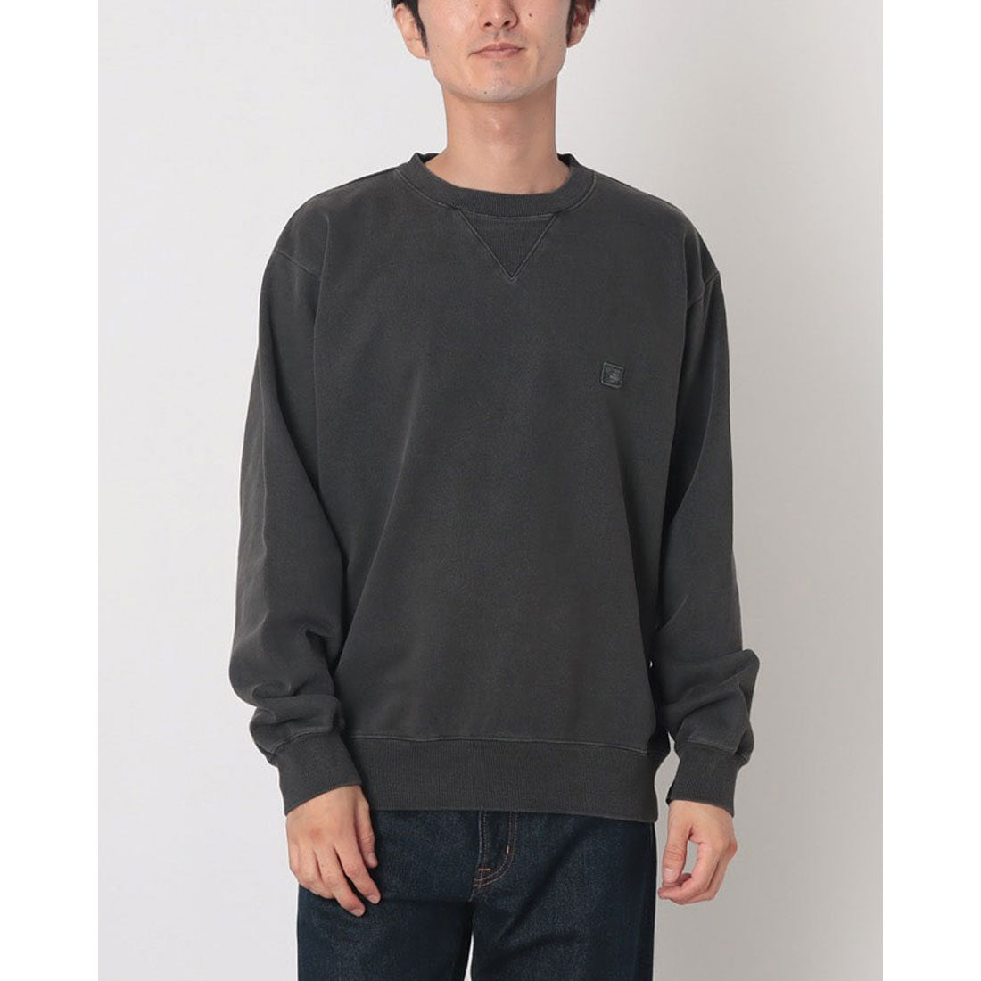 クイックシルバー QUIKSILVER QS LOGO SWEAT CREW （WHT） WHT