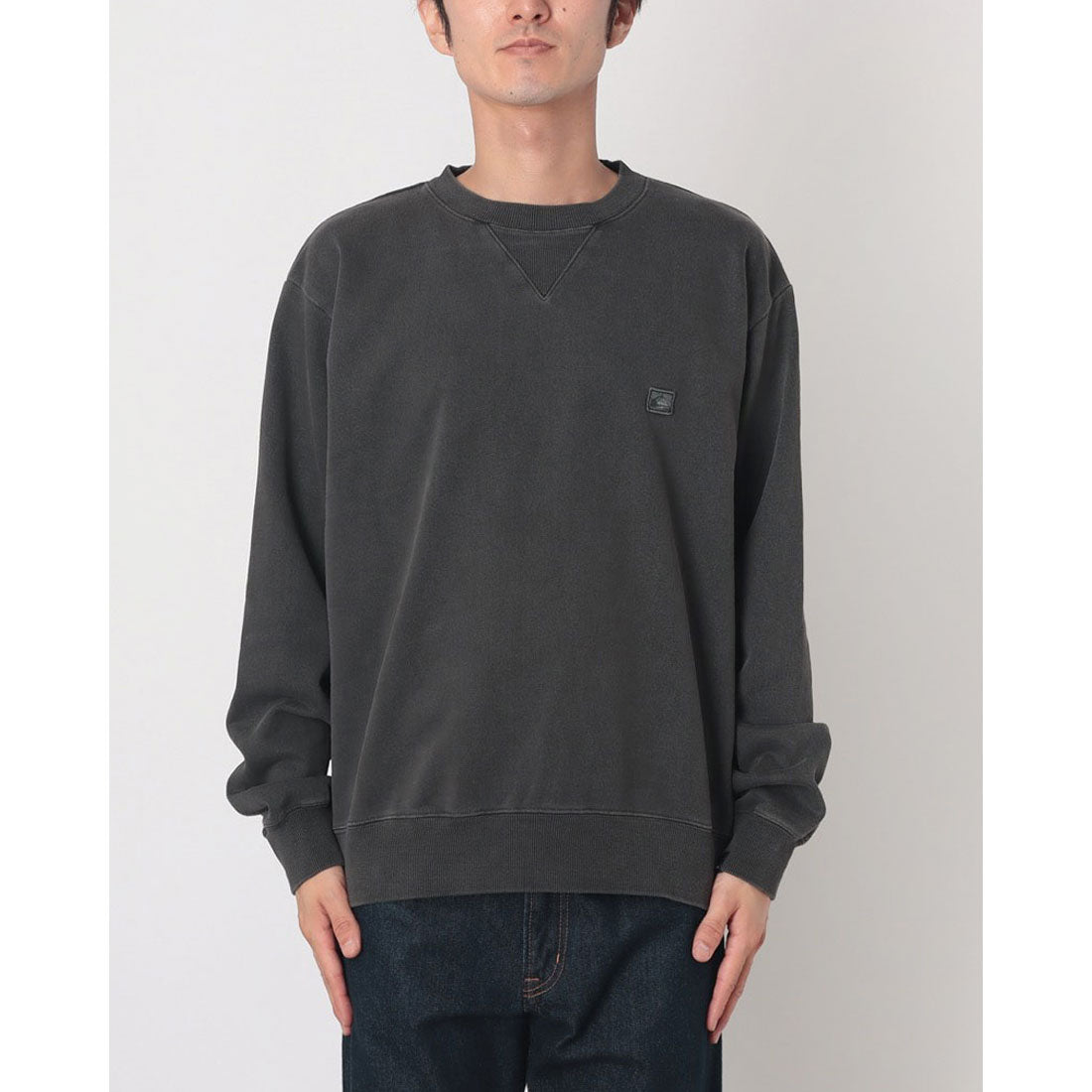 クイックシルバー QUIKSILVER QS LOGO SWEAT CREW （WHT） WHT