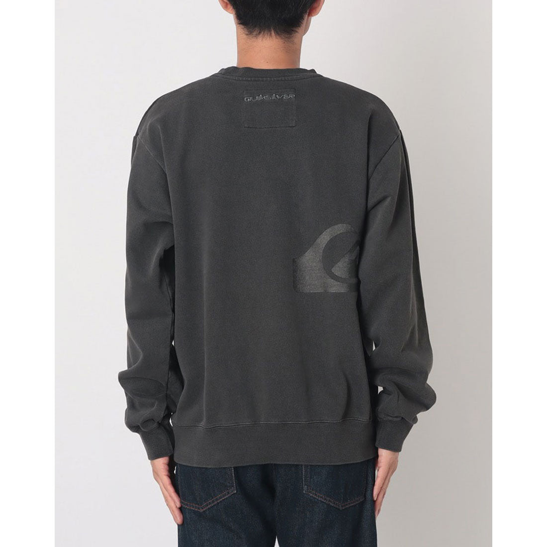 クイックシルバー QUIKSILVER QS LOGO SWEAT CREW （WHT） WHT