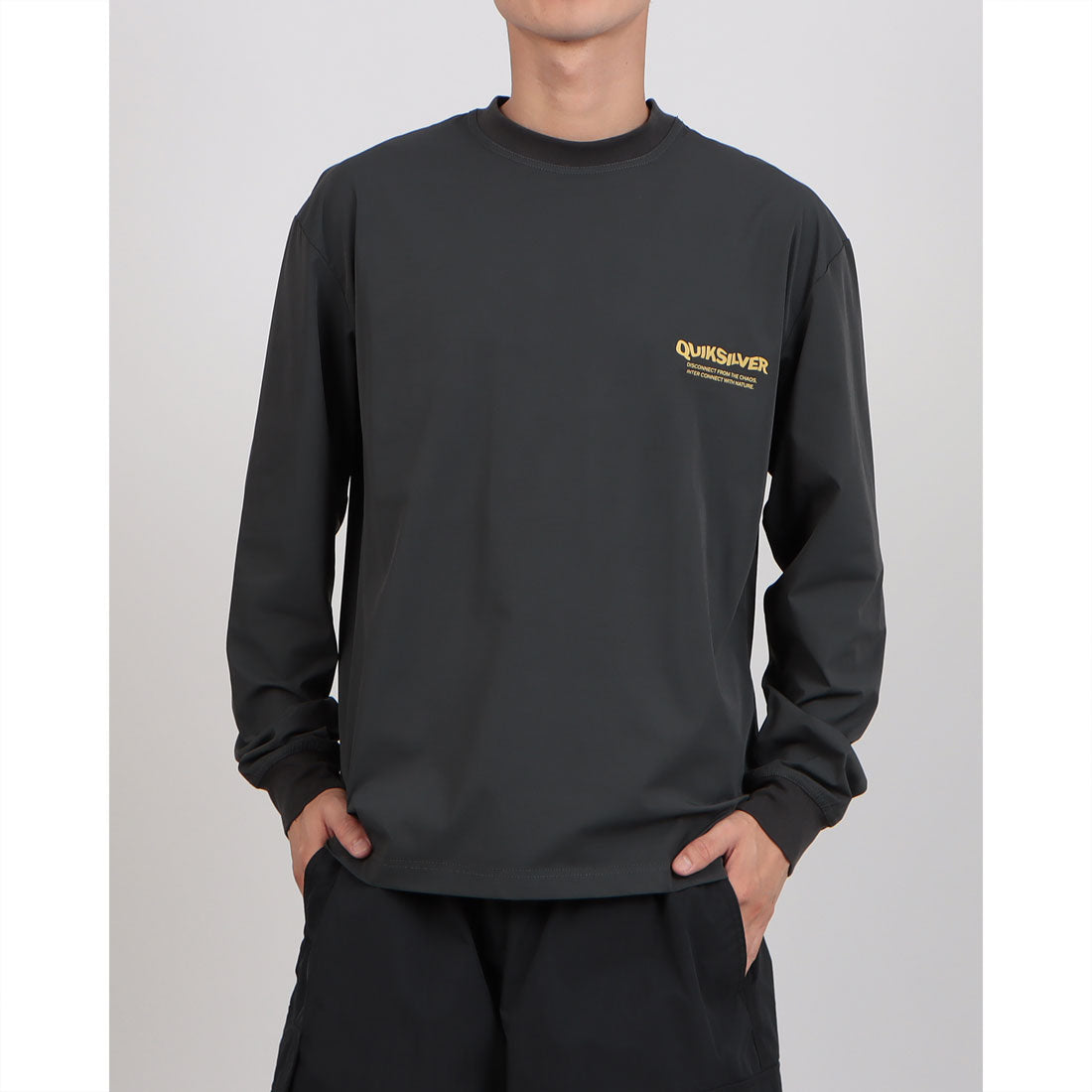 クイックシルバー QUIKSILVER DISTORTION LS （BLK） BLK
