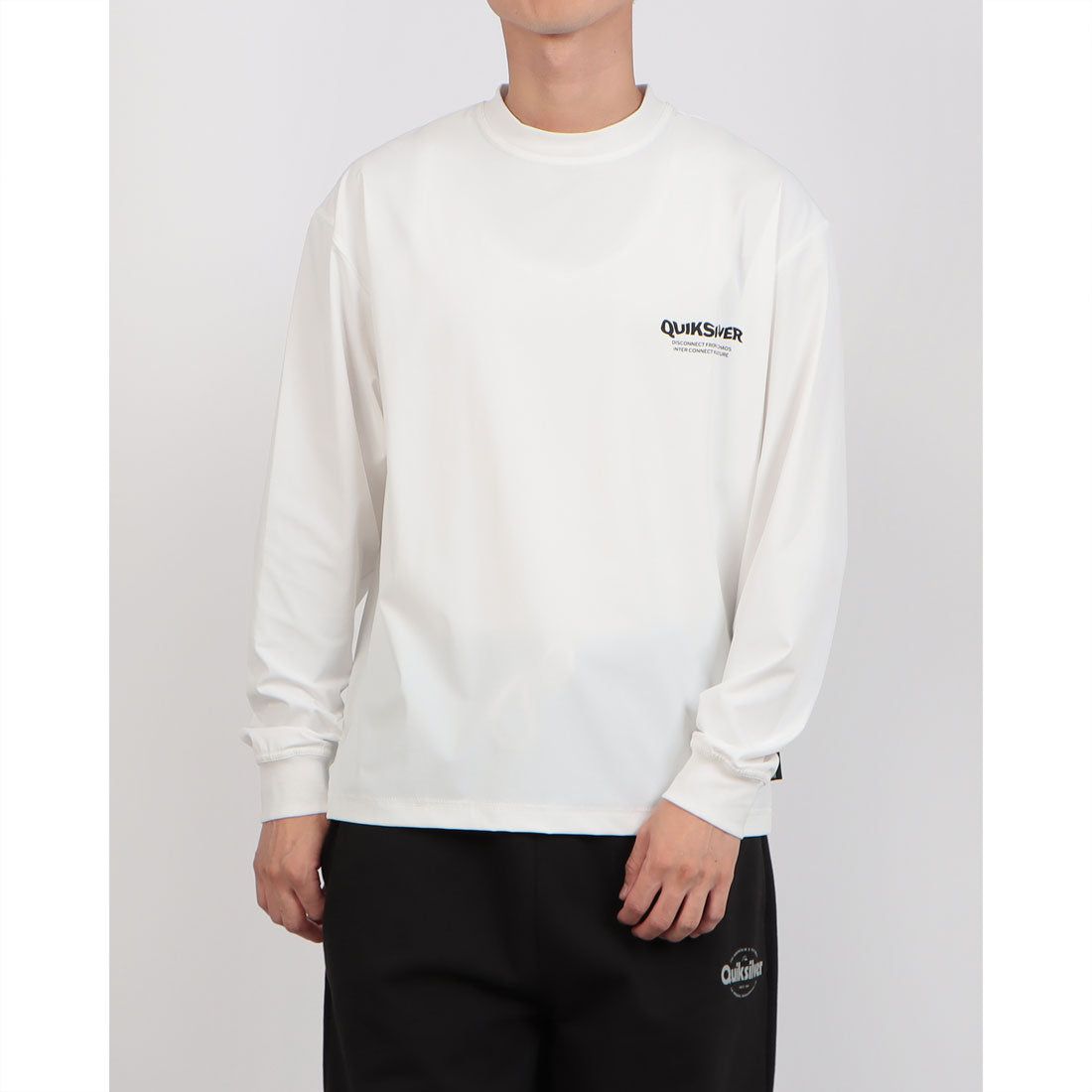 クイックシルバー QUIKSILVER DISTORTION LS （WHT） WHT
