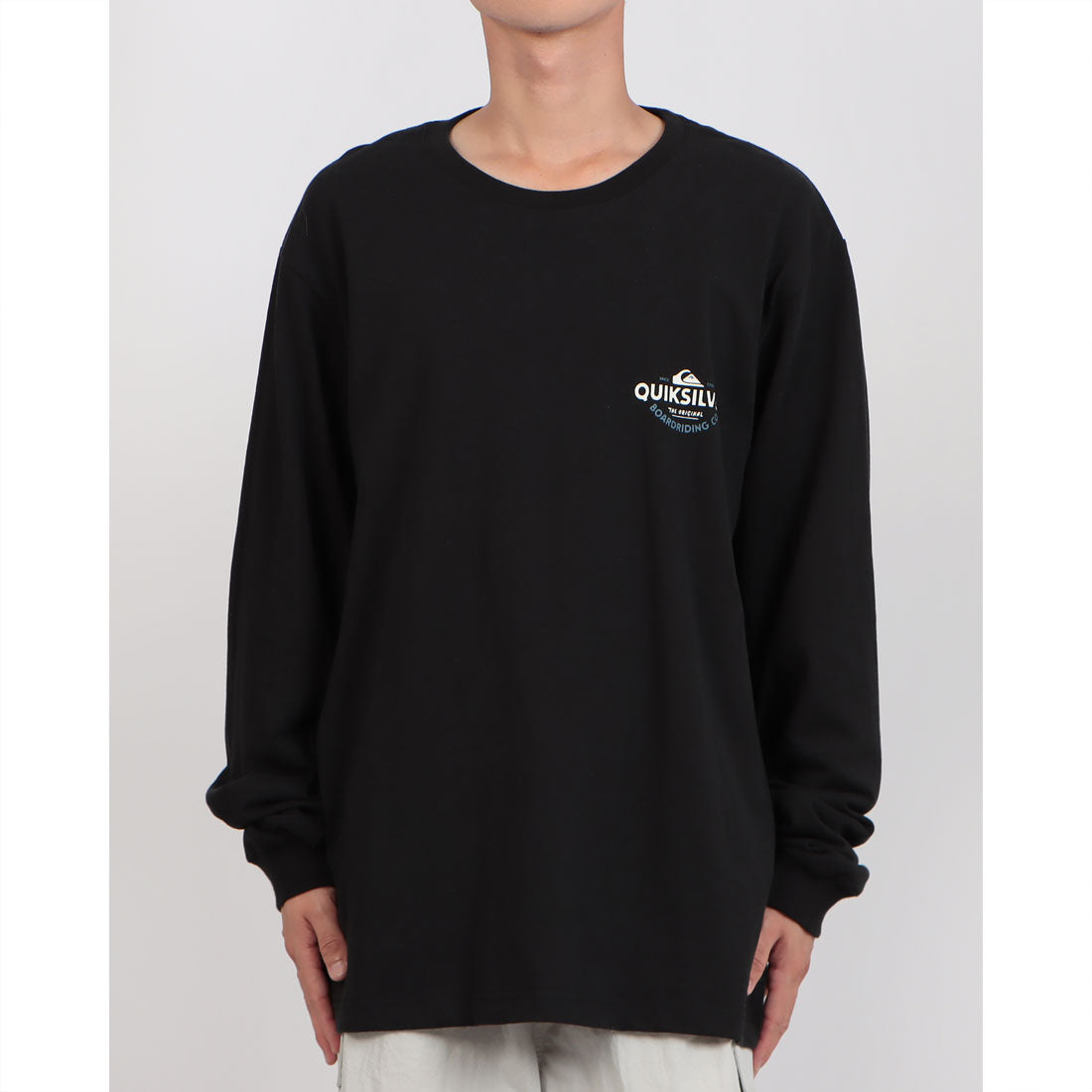 クイックシルバー QUIKSILVER TYPED OUT LT （BLK） BLK