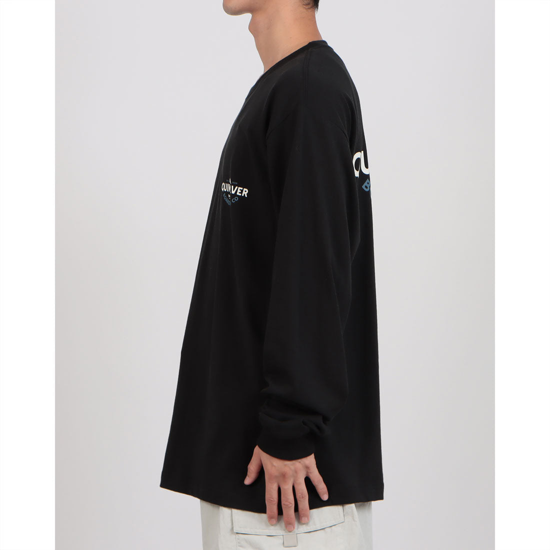 クイックシルバー QUIKSILVER TYPED OUT LT （BLK） BLK