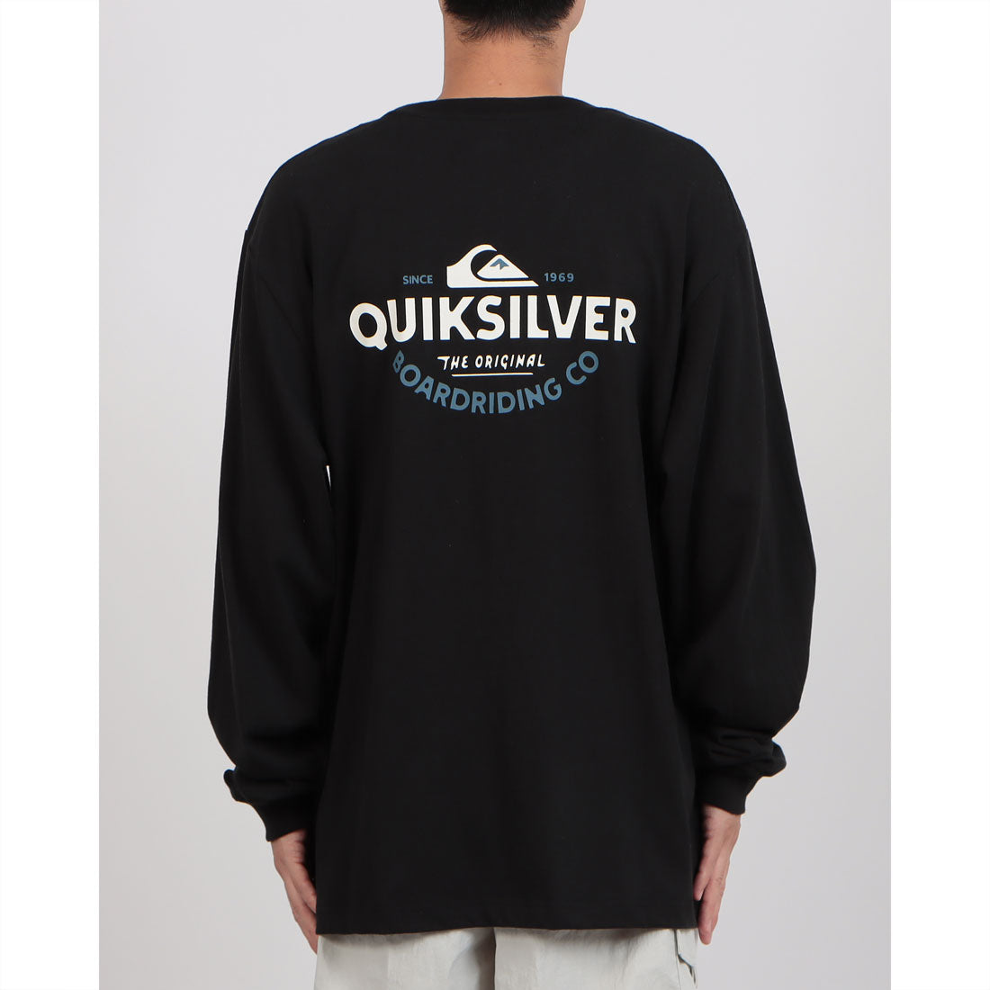 クイックシルバー QUIKSILVER TYPED OUT LT （BLK） BLK