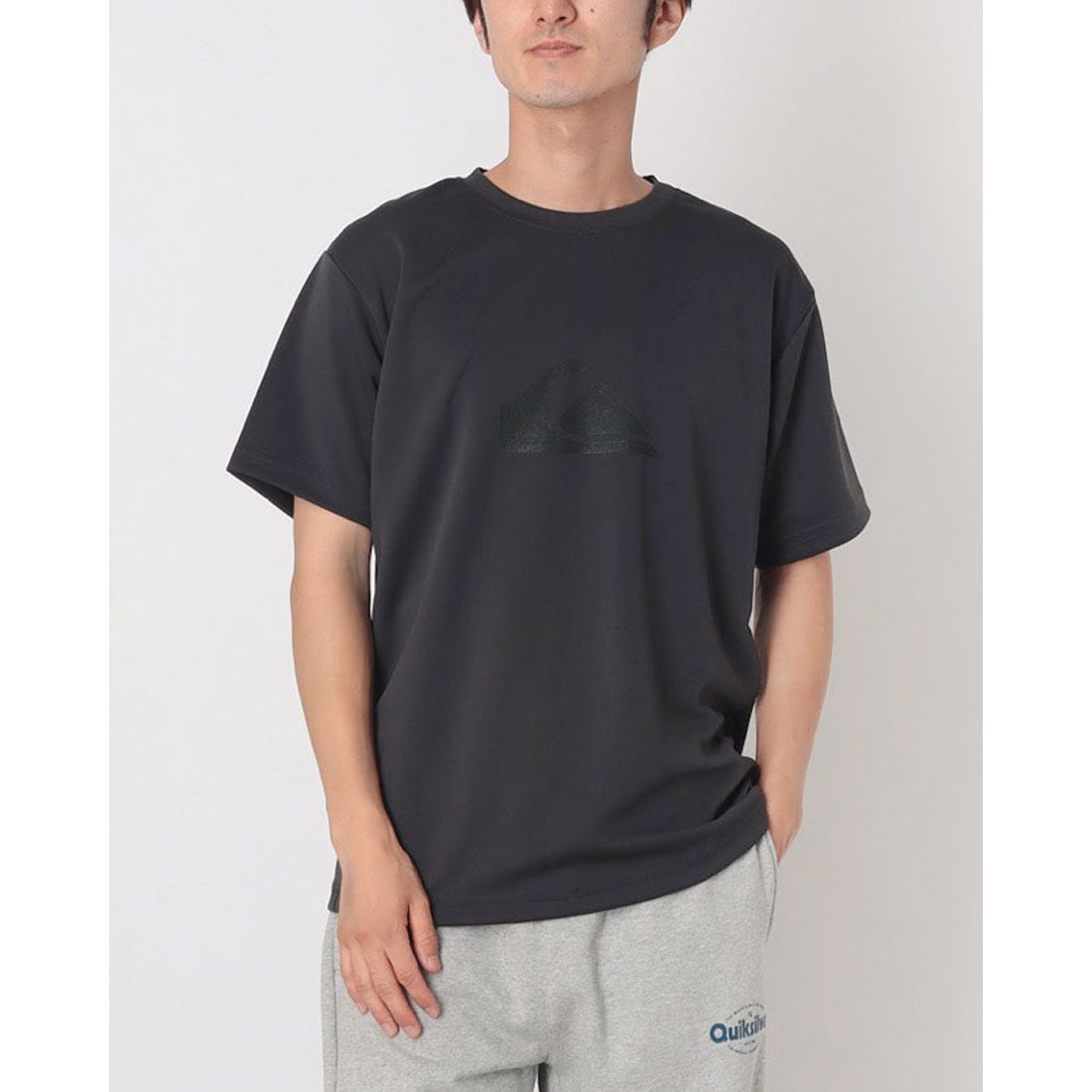 クイックシルバー QUIKSILVER COMP LOGO SS （GRY） GRY