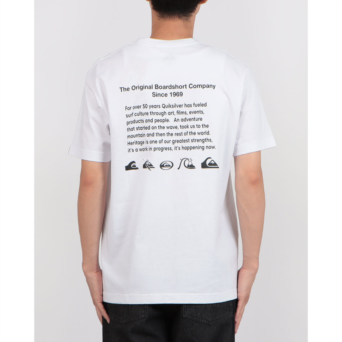 クイックシルバー QUIKSILVER DNA HISTORY PIGMENT （WHT） WHT