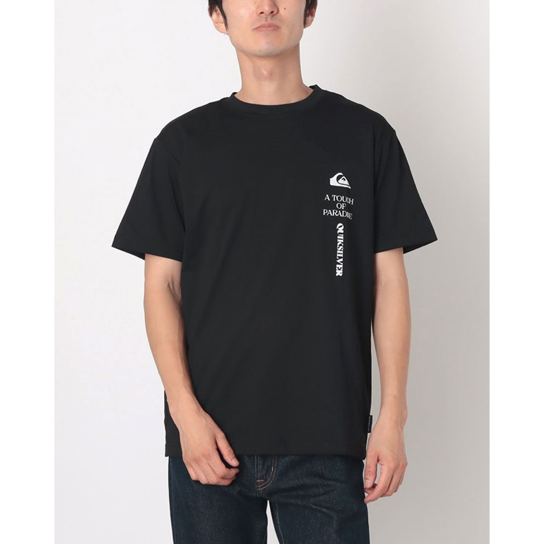 クイックシルバー QUIKSILVER VERTICAL LOGO SS （BLK） BLK