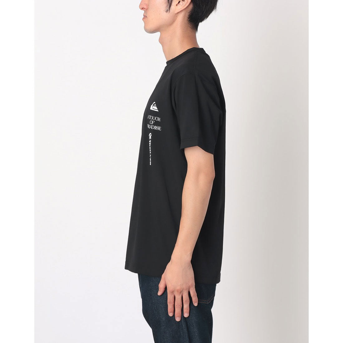 クイックシルバー QUIKSILVER VERTICAL LOGO SS （BLK） BLK