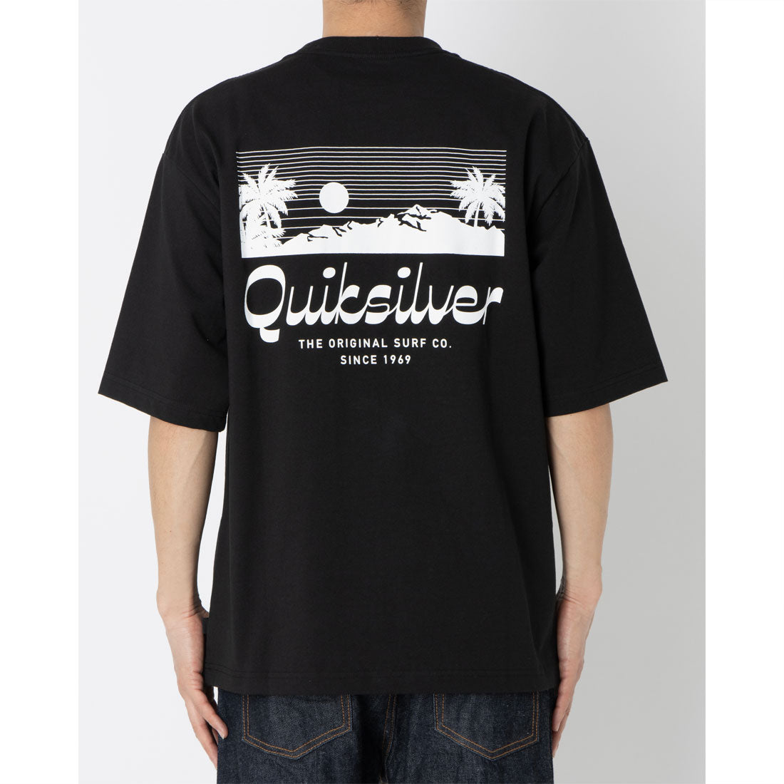 クイックシルバー QUIKSILVER ISLAND MODE ST Tシャツ 半袖Tシャツ （ブラック） ブラック