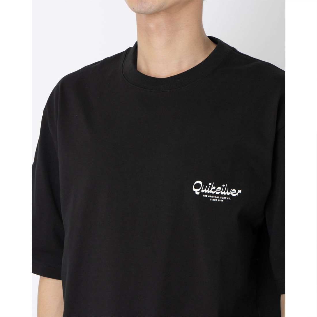 クイックシルバー QUIKSILVER ISLAND MODE ST Tシャツ 半袖Tシャツ （ブラック） ブラック