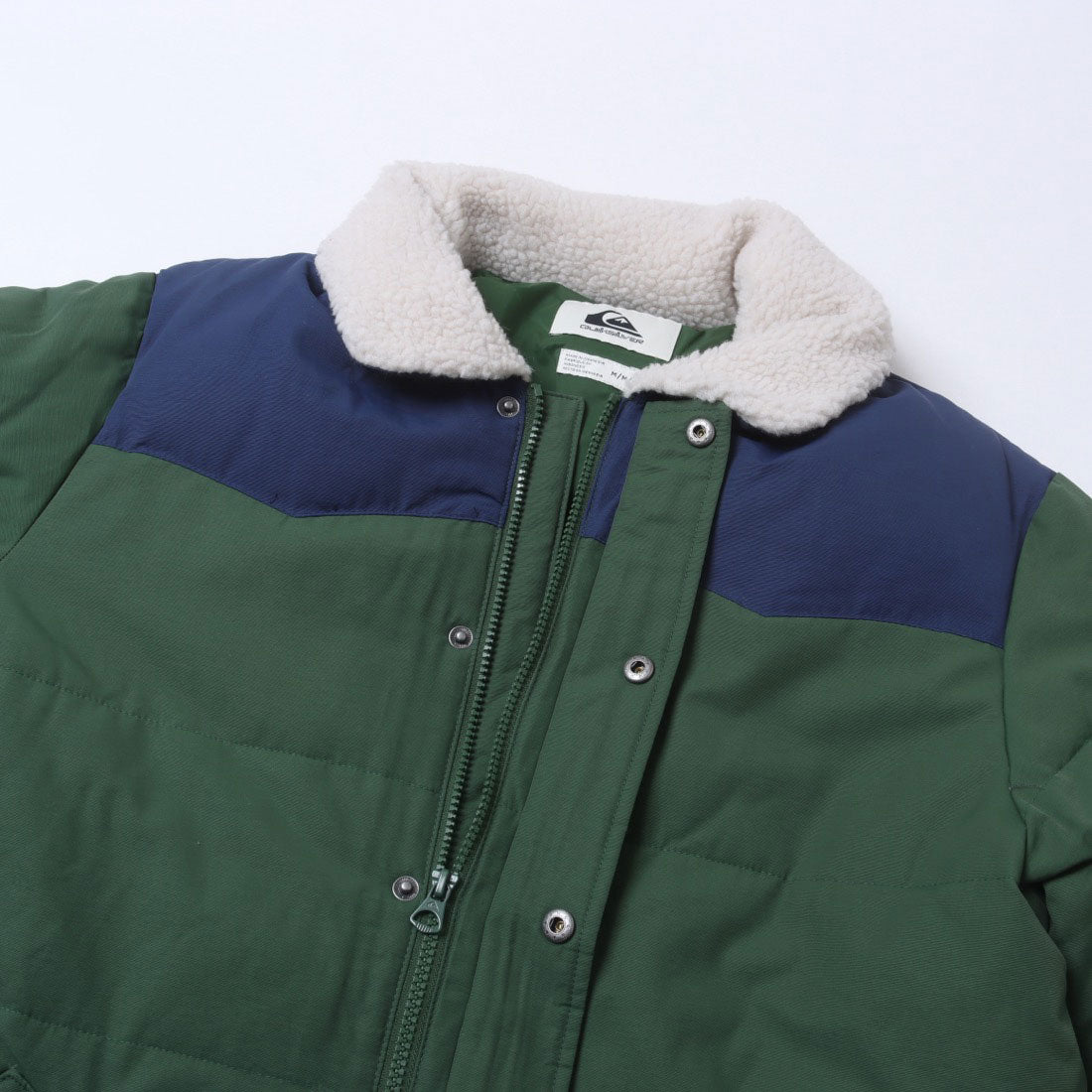 クイックシルバー QUIKSILVER THE PUFFER JACKET 中綿ジャケット （グリーン） グリーン