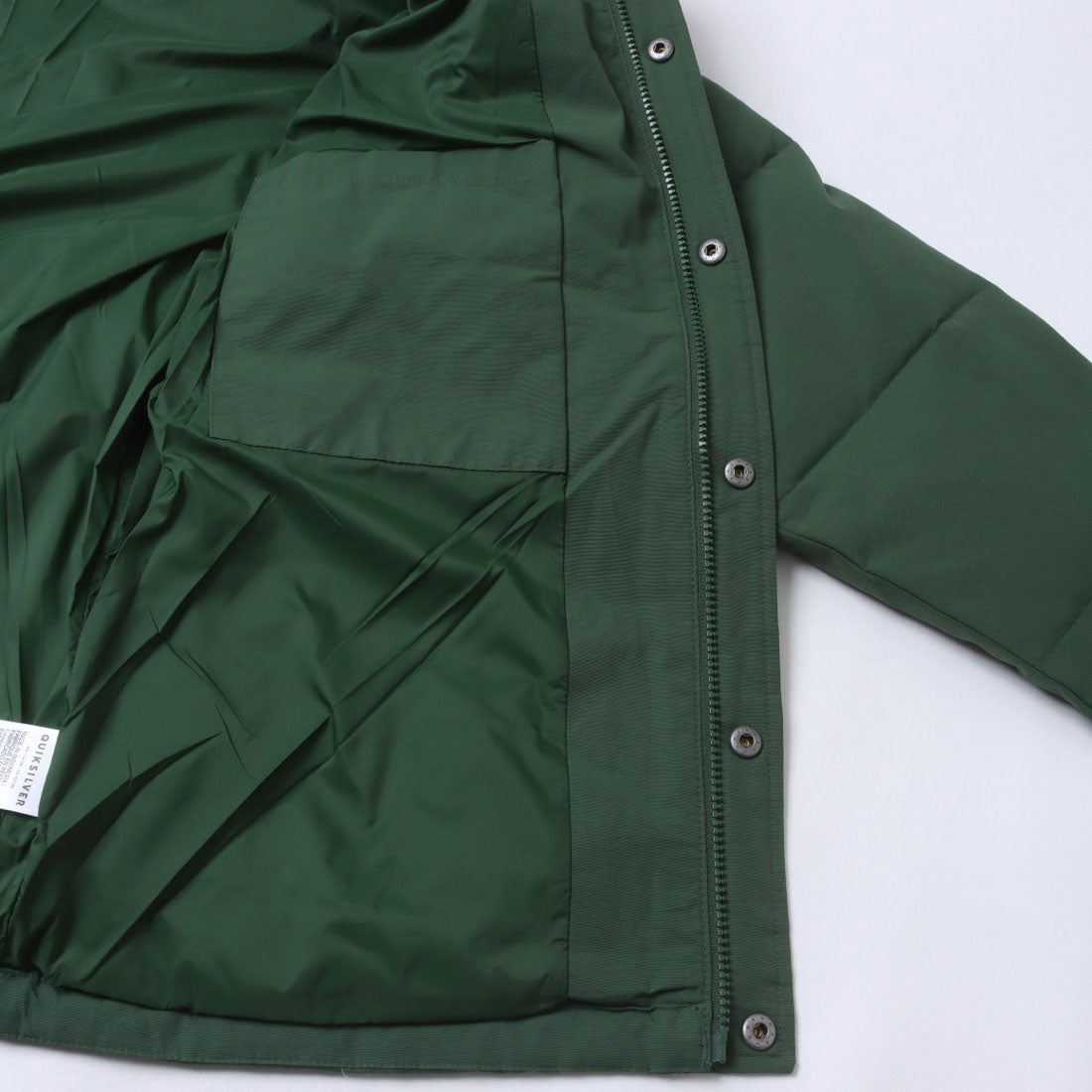 クイックシルバー QUIKSILVER THE PUFFER JACKET 中綿ジャケット （グリーン） グリーン