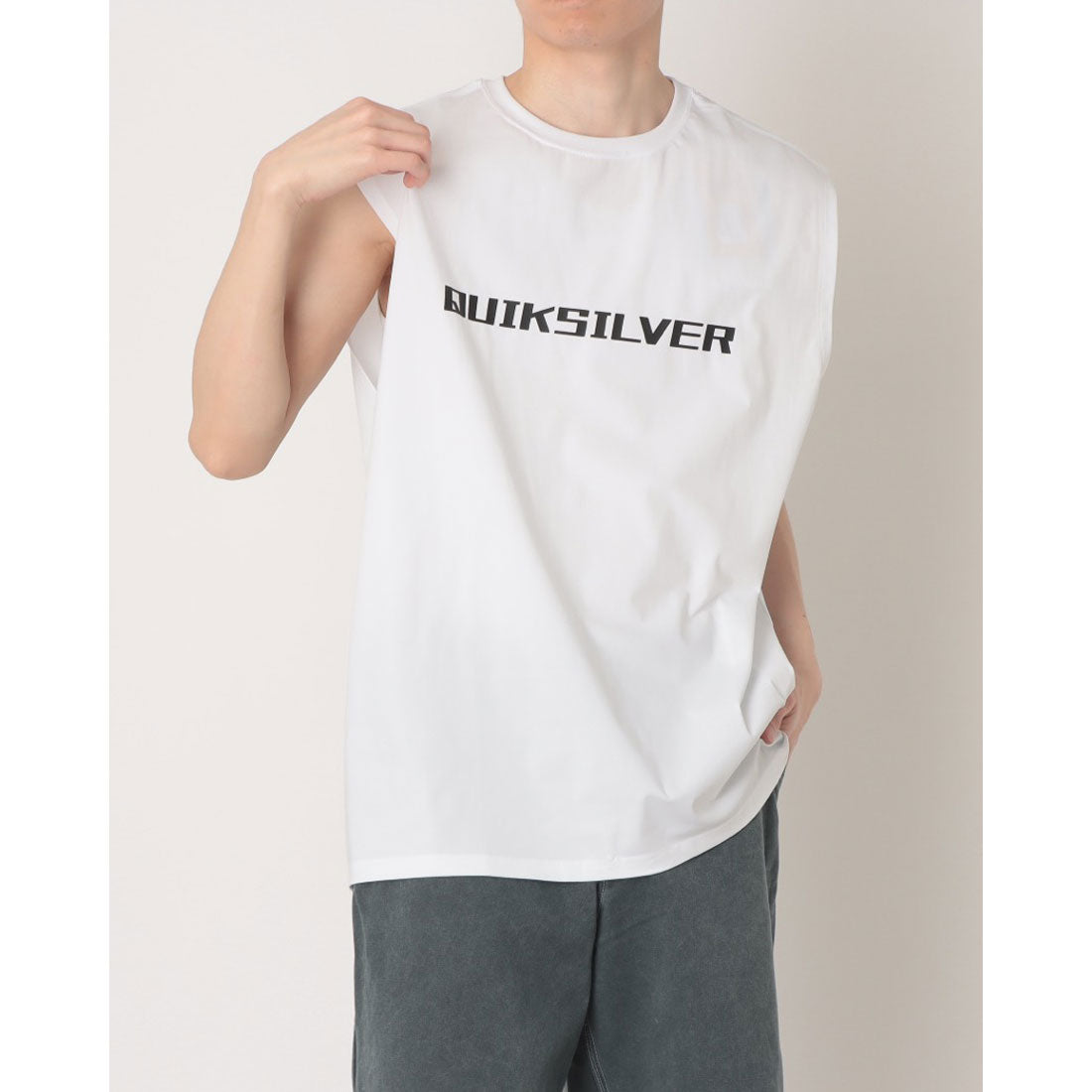クイックシルバー QUIKSILVER DOUBLE SIDED QSMW SL （ホワイト） ホワイト