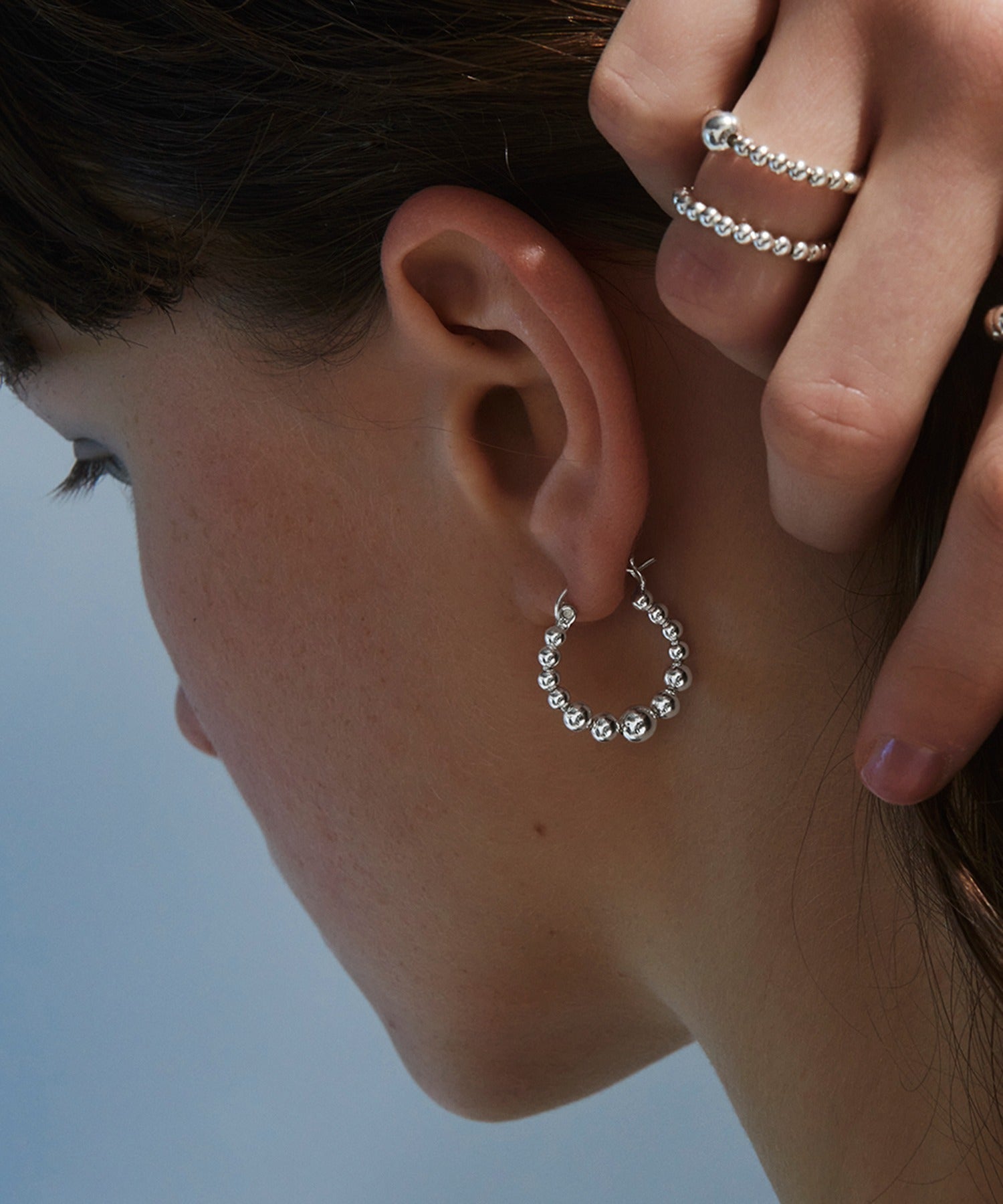 クイップクエイント quip queint bowling hook pierce/ボウリング フック ピアス QU201 （シルバー） シルバー
