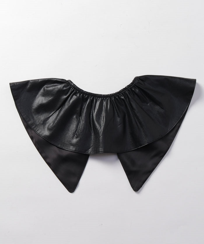 Queens Court QUEENS COURT Gathered Collar
