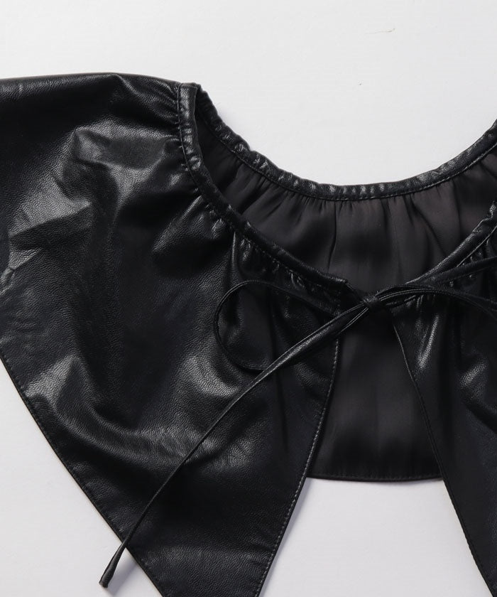 Queens Court QUEENS COURT Gathered Collar
