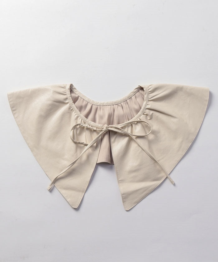 Queens Court QUEENS COURT Gathered Collar