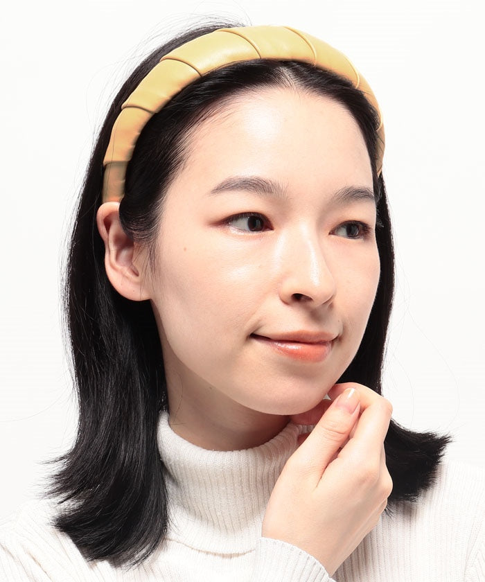 Queens Court QUEENS COURT Pleated Headband