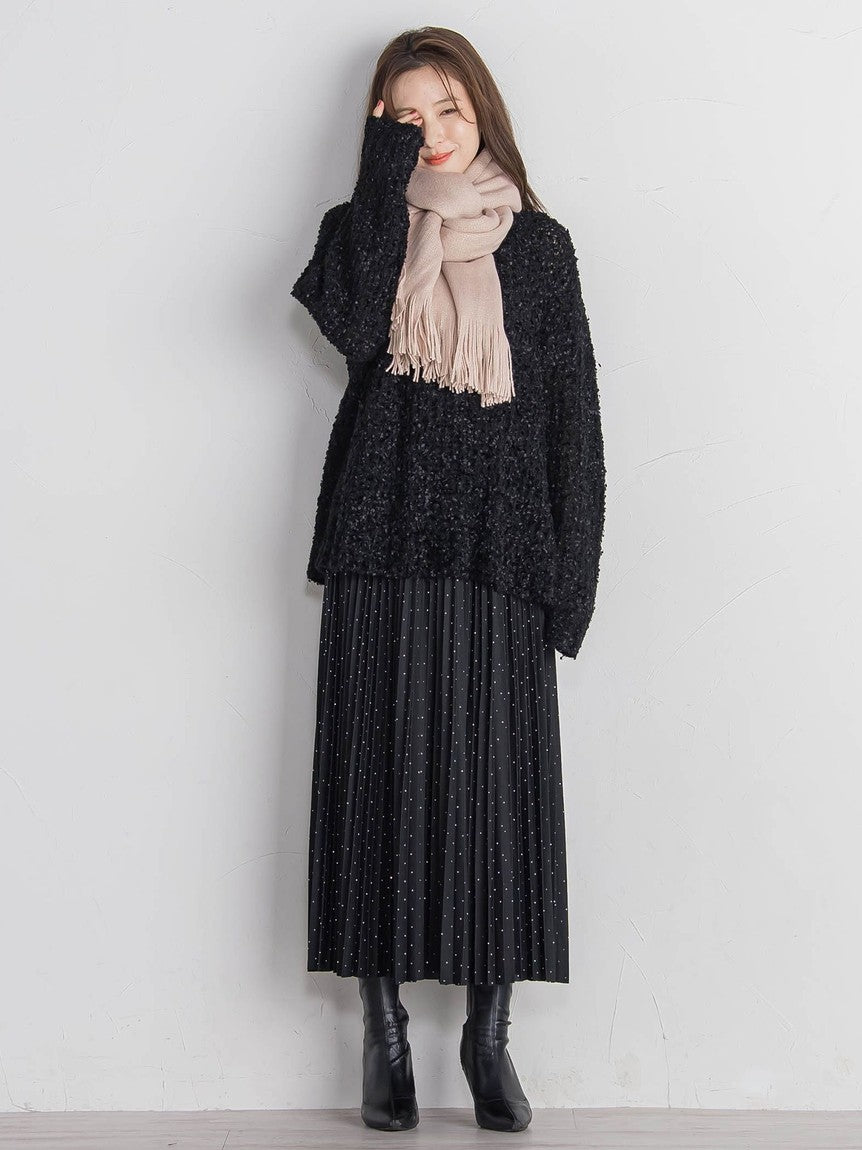 Queens Court Acrylic Fringe Stole