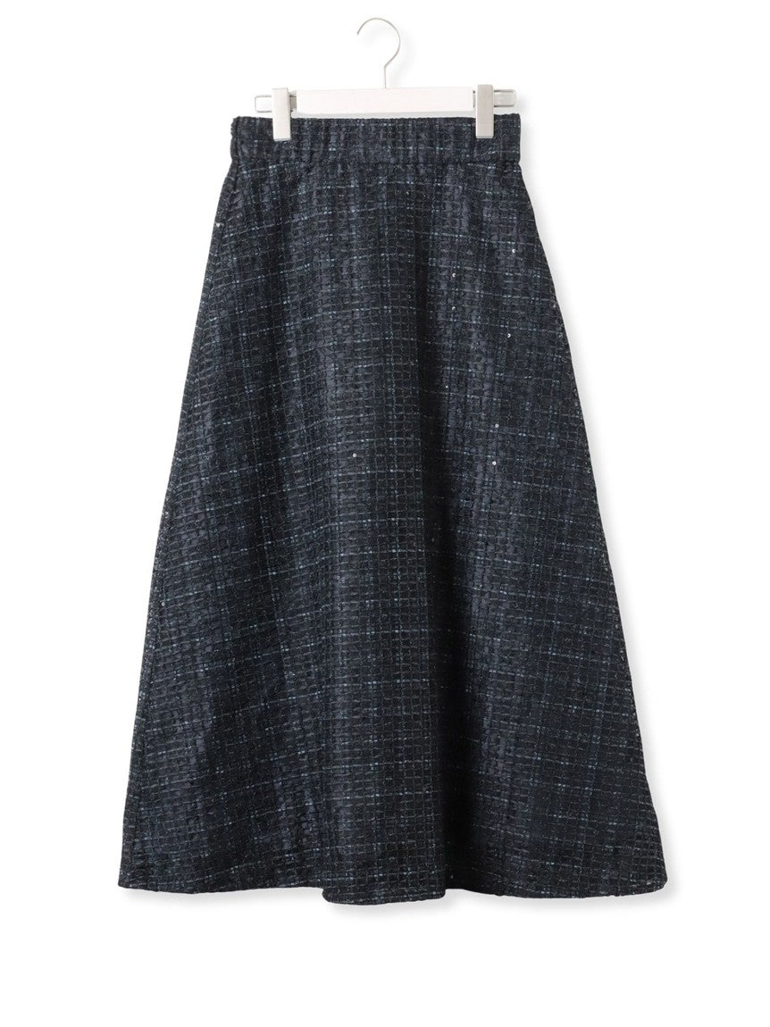 Queens Court Check Print Skirt ≪Hand Washable≫