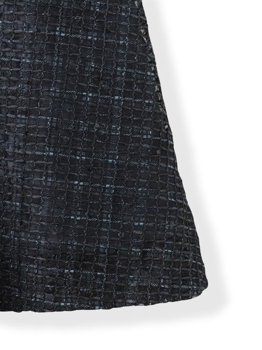 Queens Court Check Print Skirt ≪Hand Washable≫