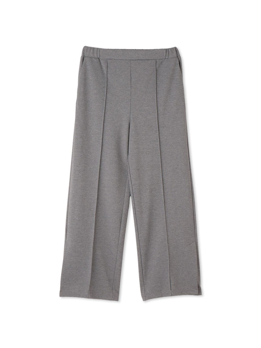 Queens Court Ponce Side Slit Wide Pants ≪Compatible with Set Up / Hand Washable≫