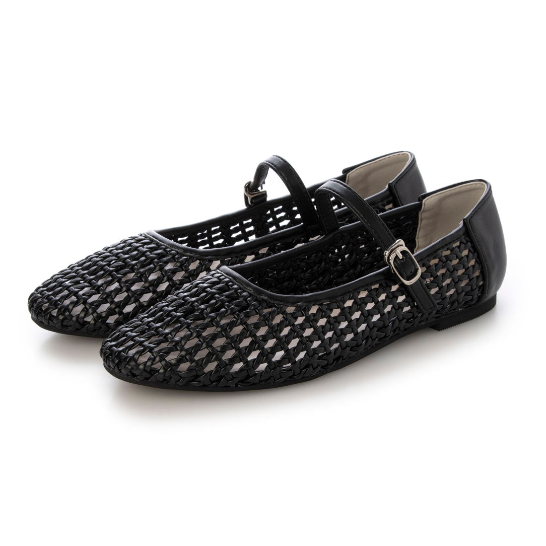 リーカ RiiiKa メッシュパンプス （black） black