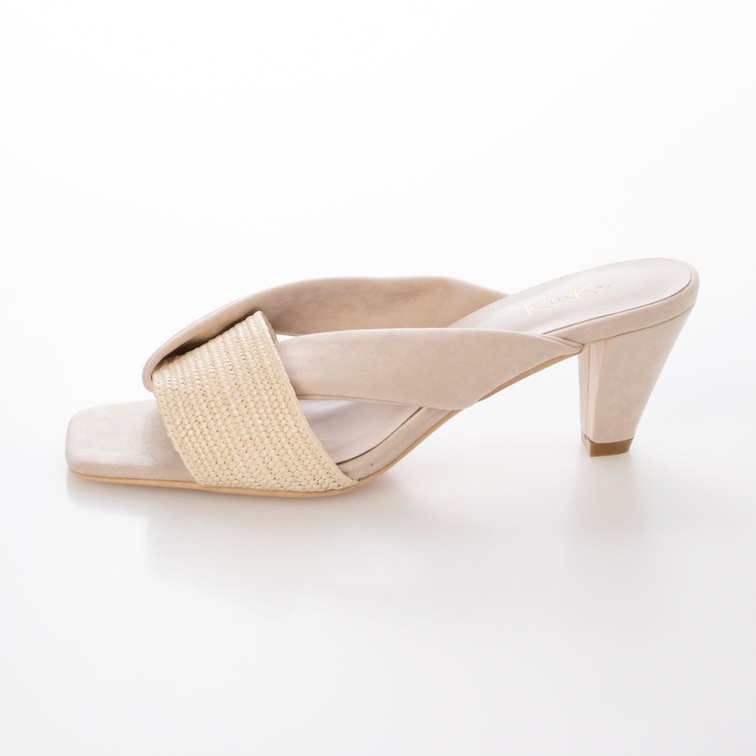 リーカ RiiiKa 異素材コンビサンダル （beige） beige