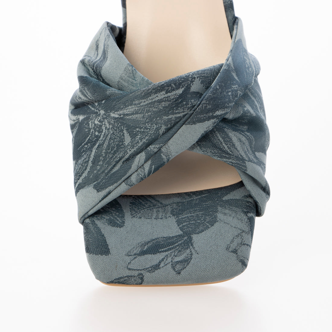 リーカ RiiiKa ボタニカル柄サンダル （bluegray） bluegray