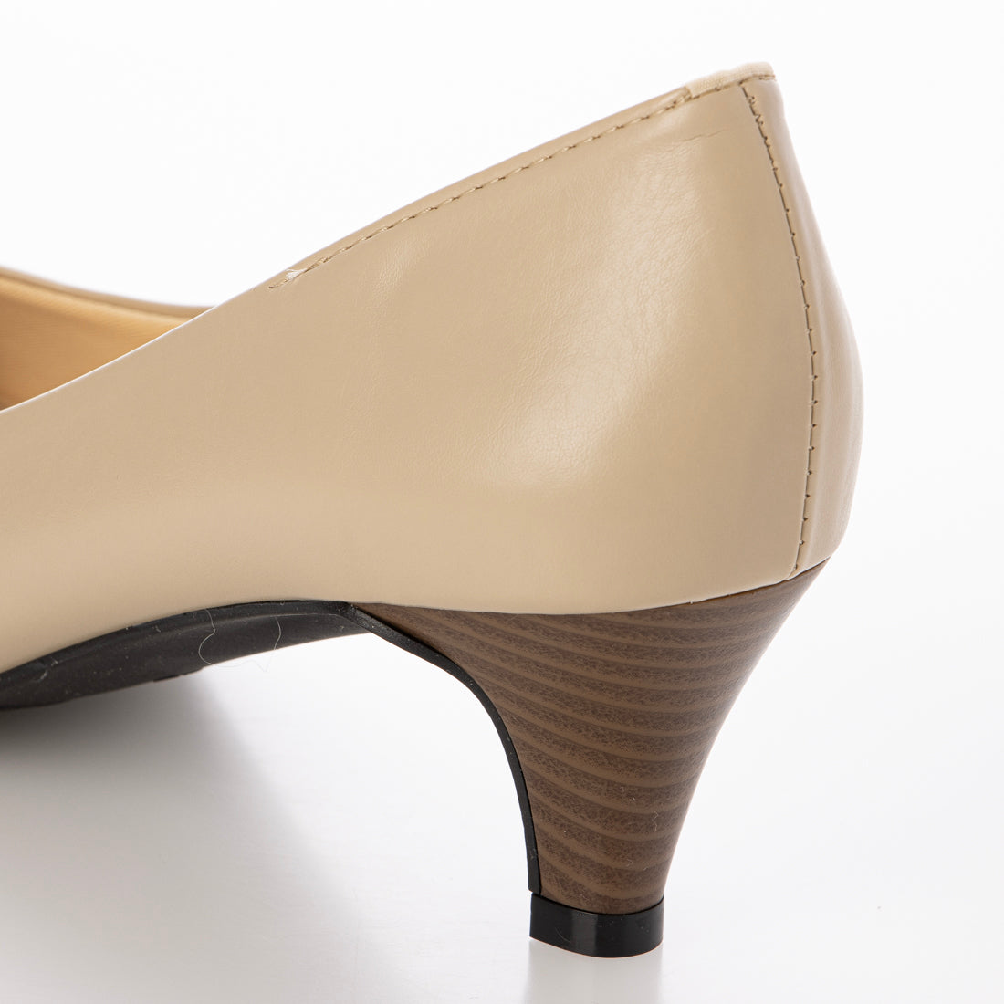 リーカ RiiiKa ポインテッドトゥレインパンプス55 （beige） beige