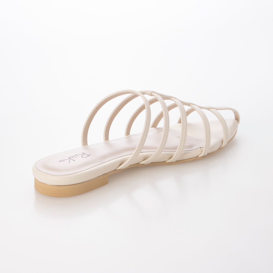 リーカ RiiiKa Tストラップフラットサンダル （ivory） ivory