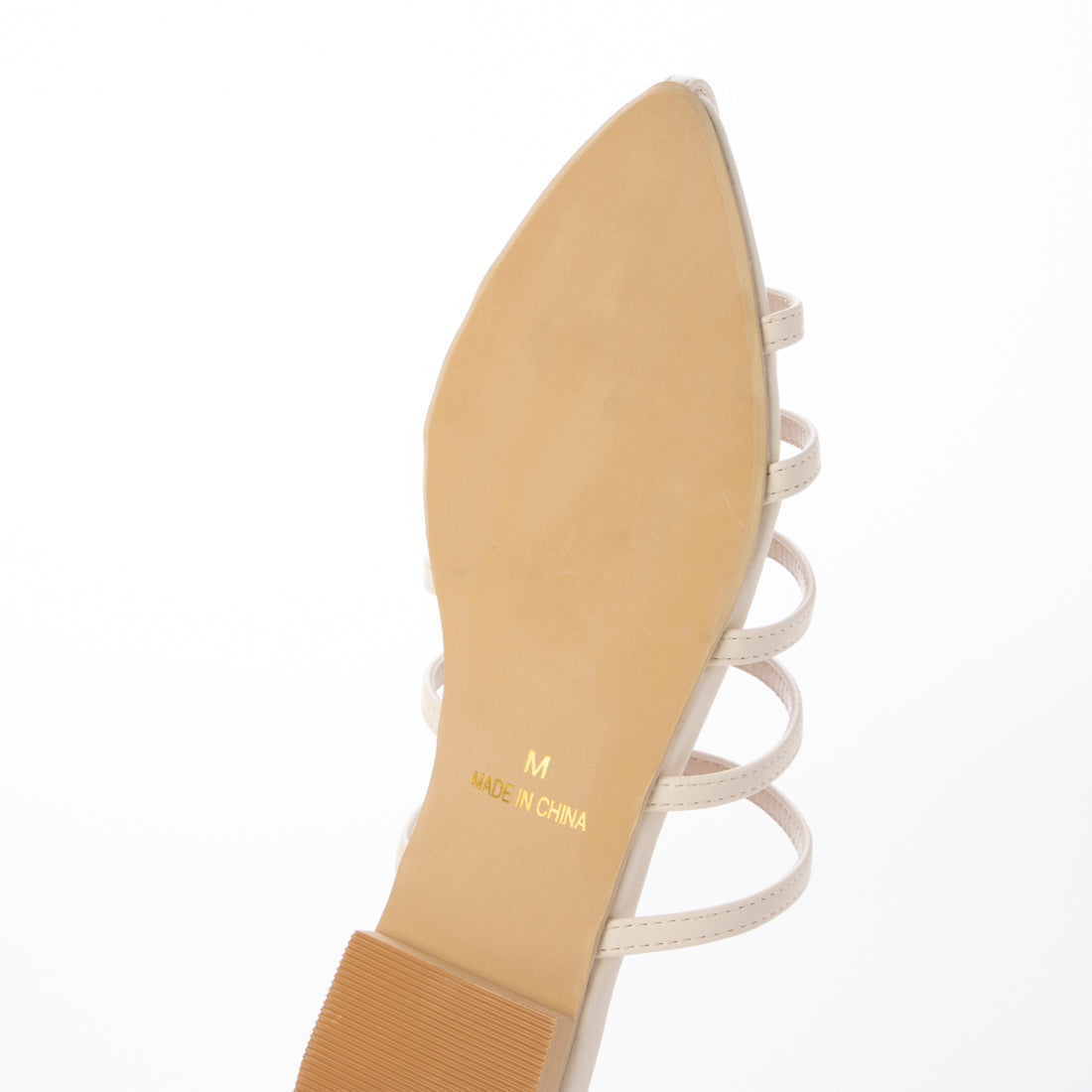 リーカ RiiiKa Tストラップフラットサンダル （ivory） ivory