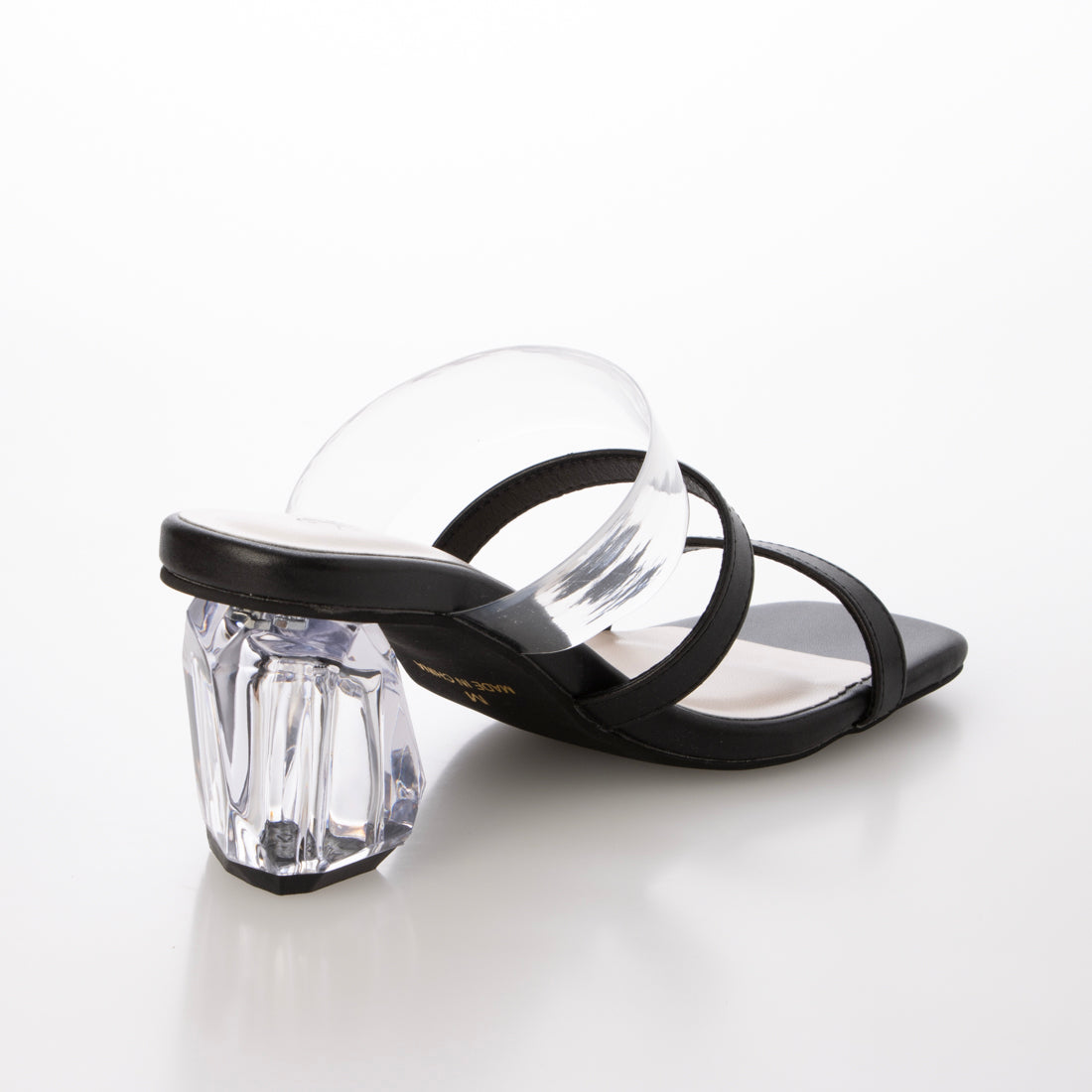 リーカ RiiiKa クリアヒールサンダル （black） black