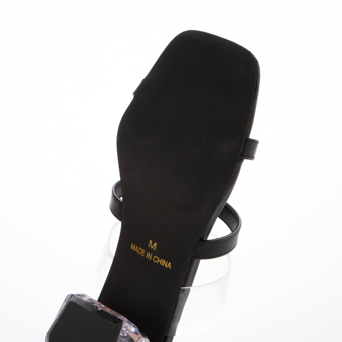 リーカ RiiiKa クリアヒールサンダル （black） black