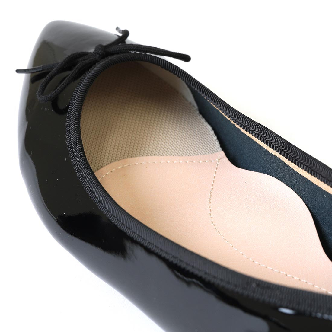 リーカ RiiiKa ポインテッドトゥリボンレインパンプス （black） black
