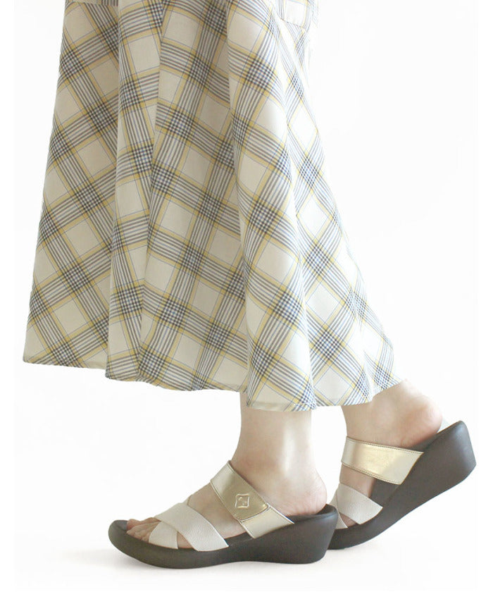 リゲッタカヌー RegettaCanoe リゲッタカヌー RegettaCanoe RegettaCanoe リゲッタカヌー  CJLWー5524a クロスベルトウェッジサンダル  CJLW5524A  （GLD ゴールド） GLD ゴールド