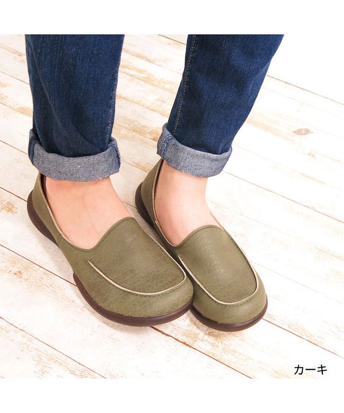 RegettaCanoe Re:getA Loafer Moca Driving Shoes RC-302