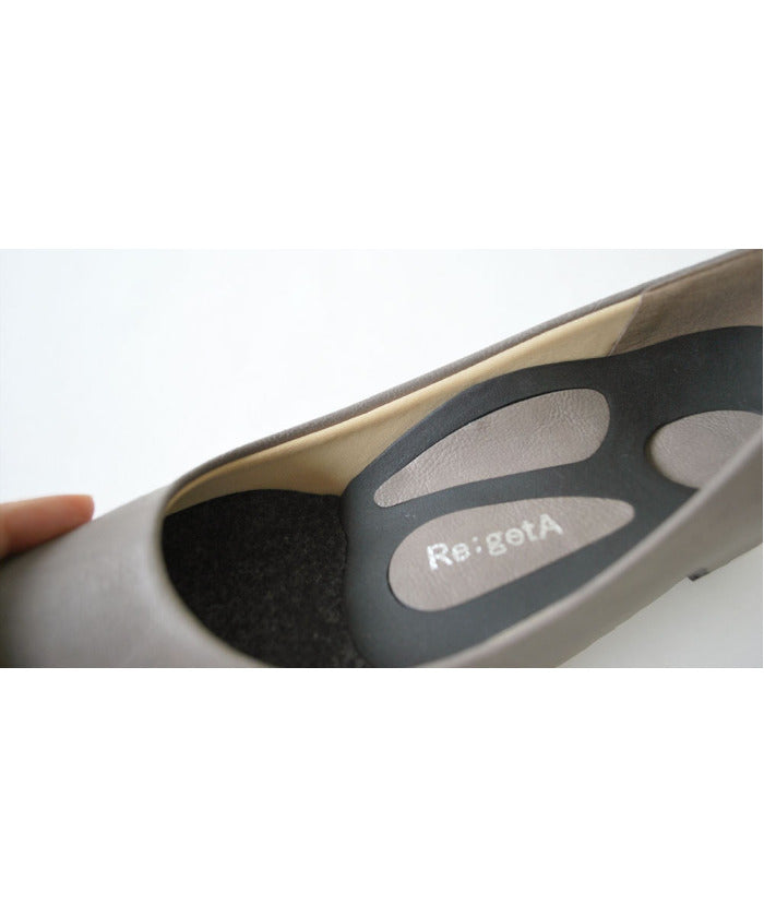 リゲッタ Re:getA Re：getA リゲッタ Re：getA リゲッタ  リゲッタ ポインテッドトゥ パンプス RMP001 GRY （GRY） GRY