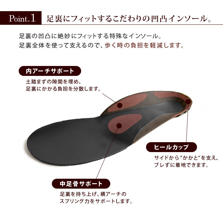 リゲッタ Re:getA SuttOn スリッポンシューズ （ブラック） ブラック