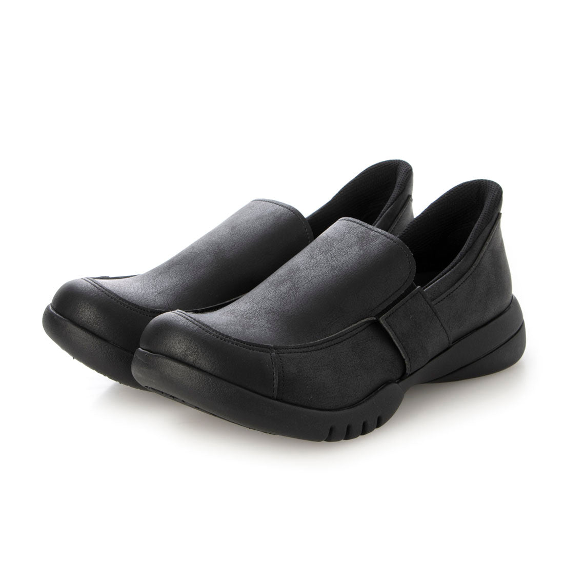 リゲッタ Re:getA SuttOn スリッポンシューズ （ブラック） ブラック