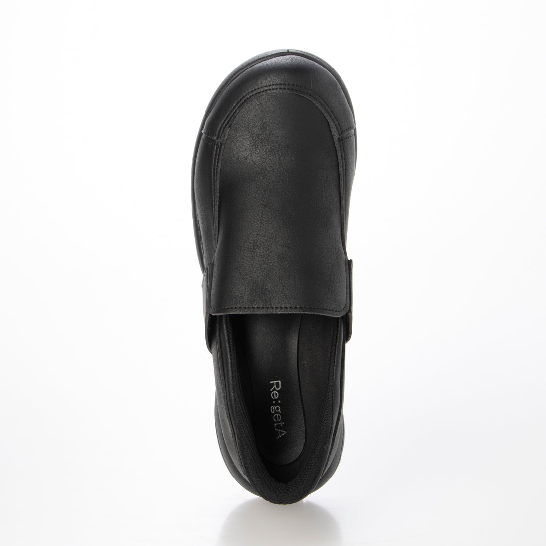リゲッタ Re:getA SuttOn スリッポンシューズ （ブラック） ブラック