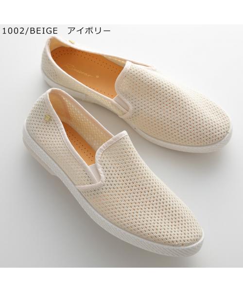 RIVIERAS スリッポン CLASSIC F 30° FILET MESH エスパドリーユ （3202/BEIGE-アイボリー） 3202/BEIGE-アイボリー