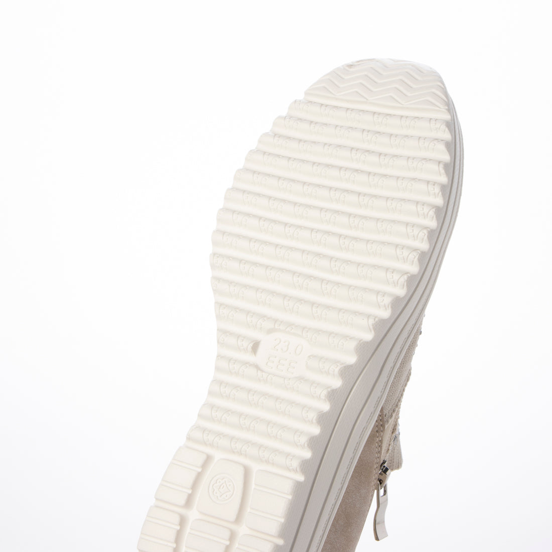 ラウンドアバウト Round About ラインストーンインヒールスニーカー （ホワイトコンビ） ホワイトコンビ