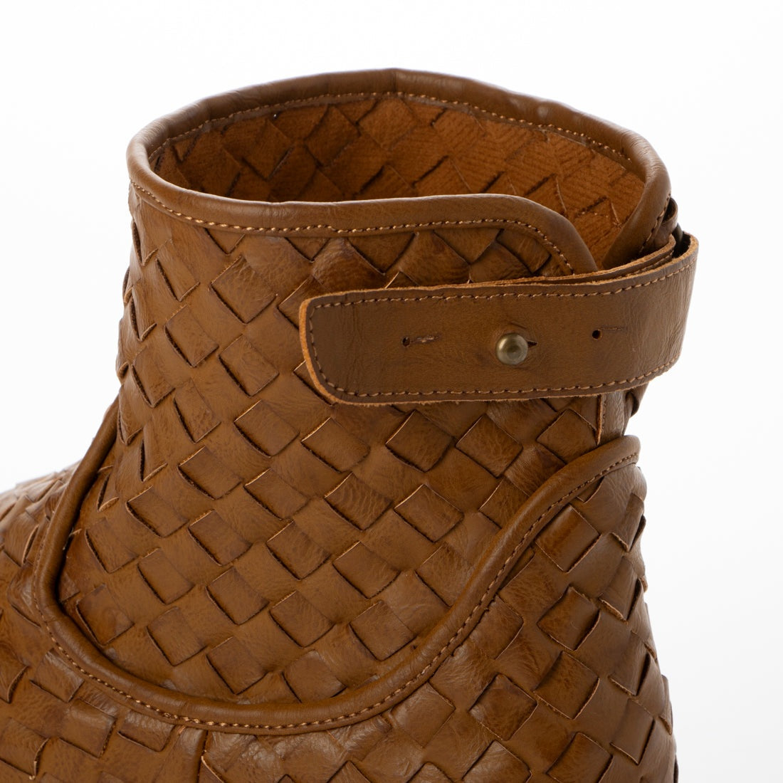 リン クローバー Rin Clover メッシュ編み込みカジュアルブーツ